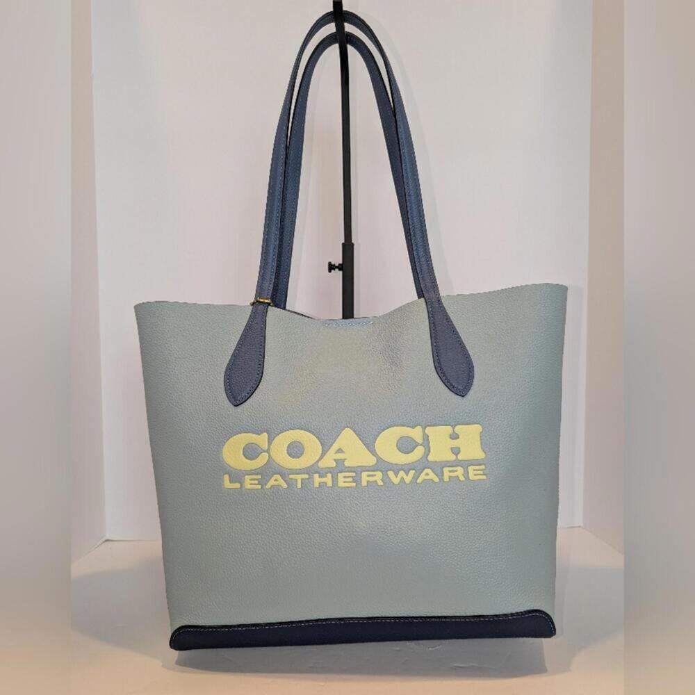 Coach Kia Tote Bag In Colorblock CA097 - Excellent Condition